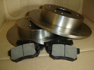 QUALITY Front Brake Disc Rotor (2 pc) 31275 + Besser brake pad Kit