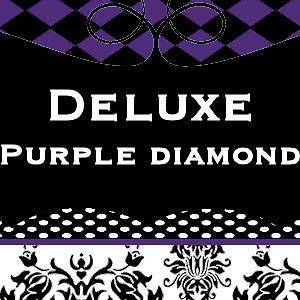 Deluxe Purple Diamond fun  Template Boutique Design Girly Feminine 