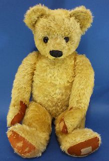 Huge 28 Chad Valley Mohair Teddy Bear c1940 Vintage English Antique