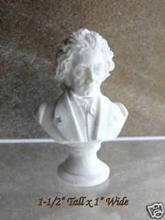 Dollhouse Miniatures Resin Beethoven Bust