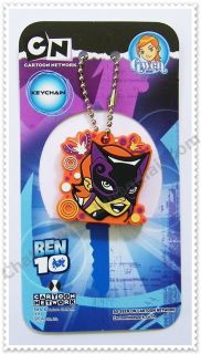 Gwen Ben 10 Keychain Key Cap Cover Chain NIP New