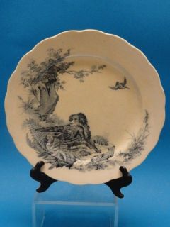 SONS WM. BROWNFIELD STAFFORDSHIRE PLATTER LANSEER