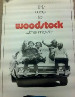 original woodstock poster in Rock & Pop