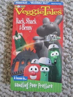 VeggieTales   Rack, Shack & Benny (VHS, 1995)