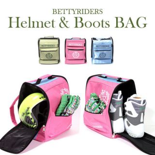 Betty Rider] Snowboard backpacks bags for helmet boots gloves deck 