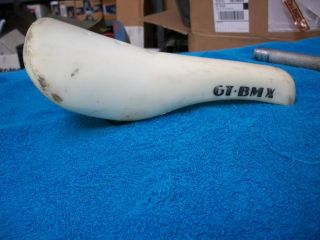GT BMX Bicycle Seat And Seat Post Used