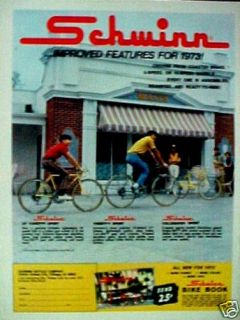 1973 Schwinn Varsity Sport,Collegia​te Bicycles AD