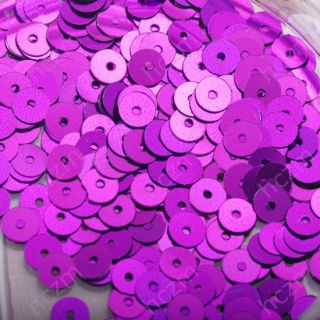 1200pcs round 4mm 5mm flat 7mm cup loose sequins sewing bridal craft