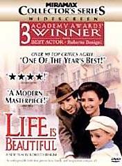 Life Is Beautiful DVD, 1999, Collectors Edition