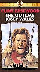 The Outlaw Josey Wales VHS, 1999, Special Edition Clam Shell