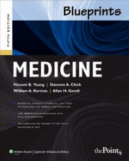 Blueprints Medicine by William A. Kormos, Vincent B. Young, Davoren A 
