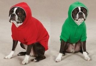 Zack & Zoey Fleece Lined Dog Hoodie Sweatshirt XS XXL
