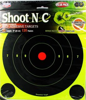 Birchwood Casey Shoot N C 8 Adhesive Targets, 30 Pack, 120 Pasters 