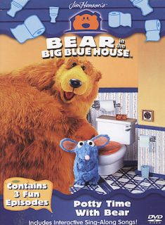 Bear in the Big Blue House   Potty Time With Bear (DVD) (DVD, 2004 