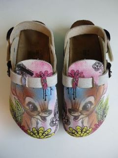BIRKENSTOCK BIRKIS Disney Girls BAMBI Slides Shoes Size 3