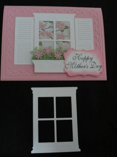   WINDOW Die Cut YOUR CHOICE OF ANY COLOR Stampin Up for cards & scrapbo