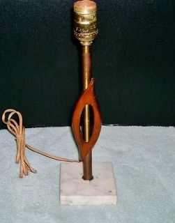 VINTAGE MID CENTURY DANISH MODERN DRESSER TABLE LAMP 