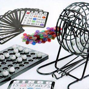 New Complete Bingo Game Kit Set Cage Cards Balls Free 3 Day Shipping