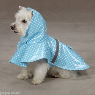 SMALL DOG RAIN COAT westie scottie dachshund DOG COAT RAINCOAT clothes 