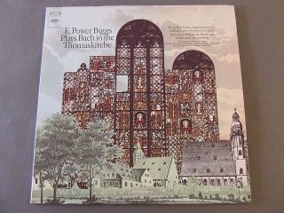 POWER BIGGS PLAYS BACH IN THE THOMASKIRCHE LP M30648