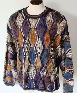   ~ TUNDRA cotton textured sweater ~ mens XXXL Tall, 3XLT ~ Bill Cosby