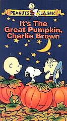 Its the Great Pumpkin, Charlie Brown VHS, 1994, Slipsleeve