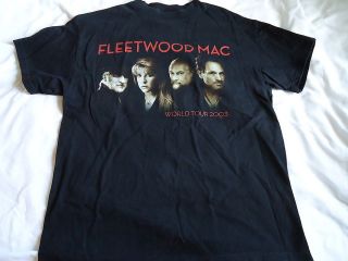 Fleetwood Mac Mens 2004 Tour Concert T Shirt Size Medium