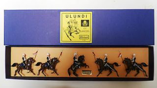 HIRIART TOY SOLDIERS THE 17TH LANCERS, ZULU WAR