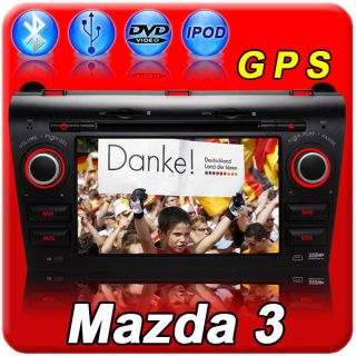 KZ5307 Mazda 3 car GPS DVD player navi bluetooth Ipod USB radio Canbus