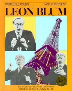 Leon Blum by Stephen E. Bronner 1987, Hardcover