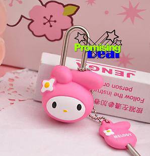 Cute My Melody Safety Mini Lock for Diary / Lockers / Bag