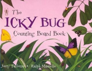   Icky Bug Counting Board Book by Jerry Pallotta 2004, Board Book