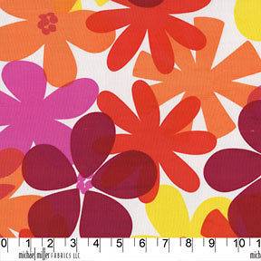 Michael Miller Fabric   Tangerine Tropical Island   SHIPS FREE