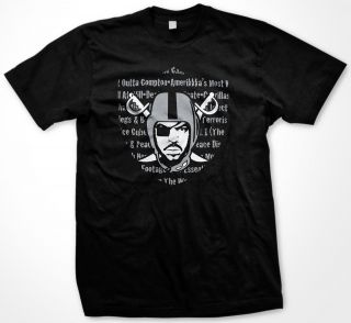 Ice Cube Lench Mob NWA West Coast T Shirt Eazy E Raiders Avengers