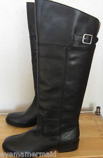 COACH Black Leather JOELE Tall Riding Knee Boots NEW Size 7.5 $348