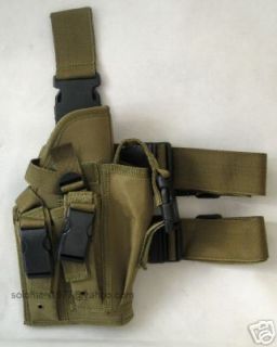 MK23 USP Tac Dropleg Pistol Holster Coyote Tan  Airsoft