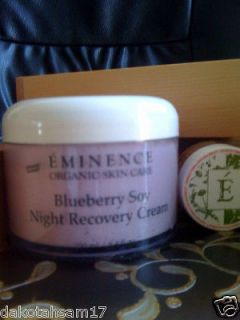 Eminence ♥ Blueberry Soy Night Recovery Cream ♥ Rejuvenates Skin 