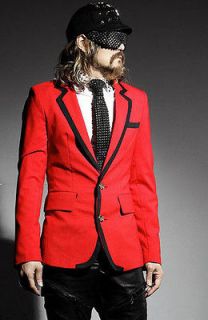 New Mens Unique Casual Single Breasted Stylish Suits Jacket Blazer 