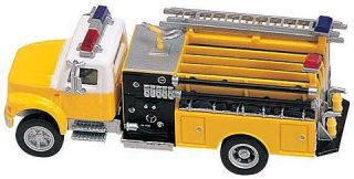 Boley 187 International 4900 2 axle Fire Pumper Truck yellow