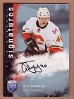 ALEX TANGUAY 2007 08 BAP Auto #S AT Flames Signed Be A Player 