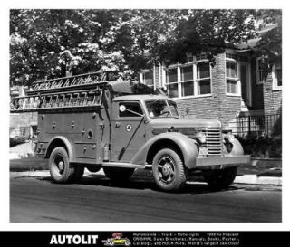 1949 Diamond T Telephone Service Truck Factory Photo