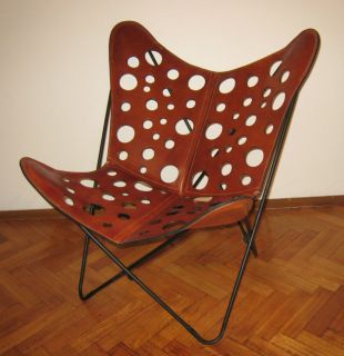  Terza BKF Butterfly Chair   Leather Hardoy Sling Bonet Modern Chairs