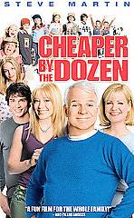 Cheaper by the Dozen VHS, 2005