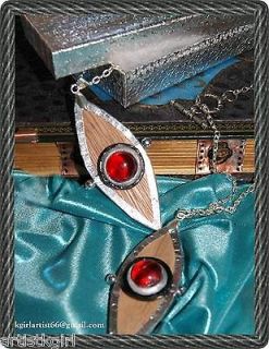   REPLICA~ EYE of HORUS Necklace PROP w/ FREE Bookmark HoUsE of ANuBiS