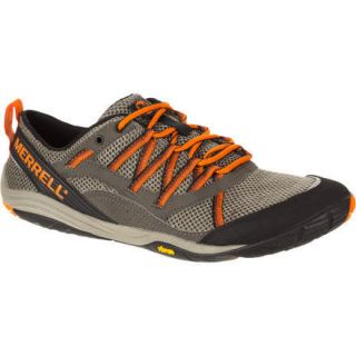 MERRELL Flux Glove Sport Boulder/Orange J39393 Mens Barefoot Shoes 