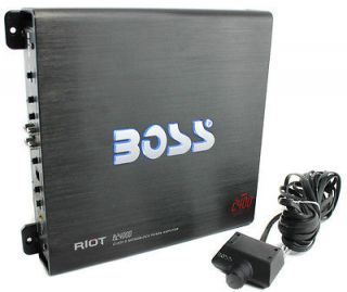 NEW BOSS R2400D 2400W Mono Block Class D Car Audio Power Amplifier Amp 