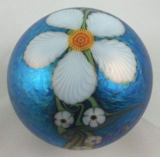 Orient & Flumes Iridescent Mystic Floral Paperweight