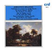 Brahms Haydn Variations, 16 Waltzes, etc Eden, Tamir by Bracha Eden CD 