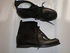 BOTTEGA VENETA brown leather boots shoes   Size 7.5 US / 40.5 EU / 7 