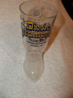 DIXIE STAMPEDE PLASTIC BOOT; 6; BRANSON, MO EDITION